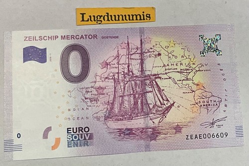 Billet euro zeilschip - 0,