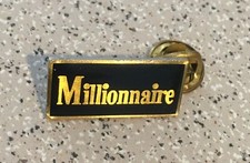 Pin's FDJ Millionnaire noir et