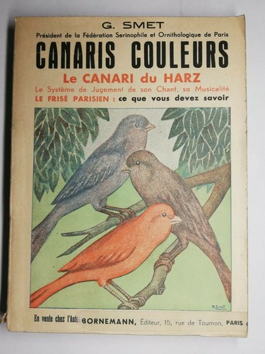 Rare livre ancien canari - rare,