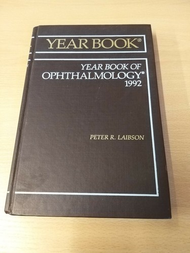 Yearbook ophthalmology 1992 - ophthalmology,