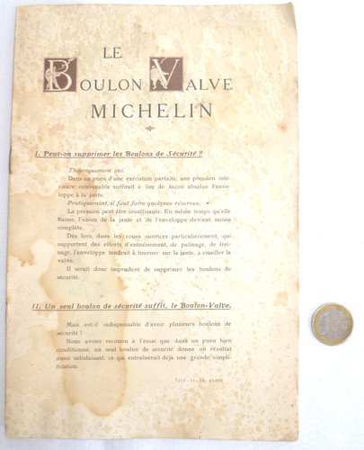 Ancienne plaquette pub - ancienne,