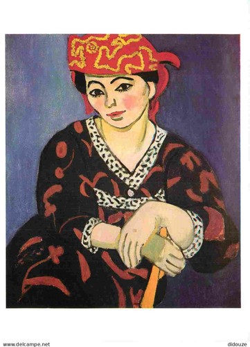 Carte postale art - -, peinture