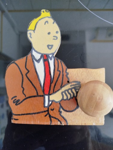 Porte manteau tintin année - manteau,