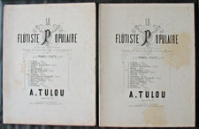 FLÛTISTE POPULAIRE A. TULOU Les nymphes – Catarina PARTITION Piano & Flûte TBE
