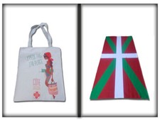 SAC CABA BASQUE AVEC SERVIETTE