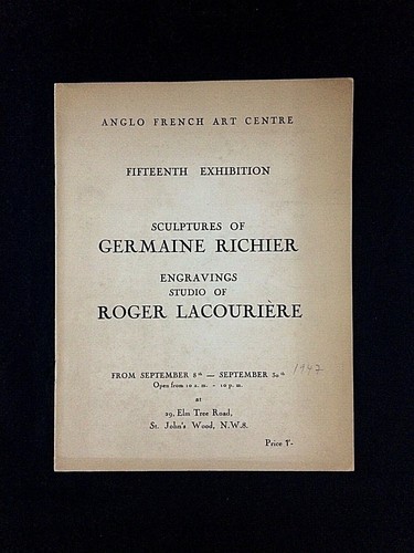 Catalogue anglo french art - french,