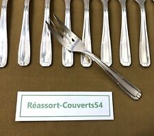 1 fourchette à gâteau CHRISTOFLE ALFENIDE modèle PARIS métal argenté 15,5 cm