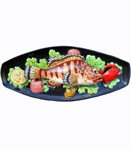 Plat céramique vallauris - plat,