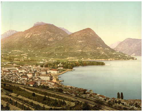 Ticino lugano dalla - ticino., lugano,