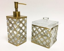 Neuf 2 PC Set Verre + or