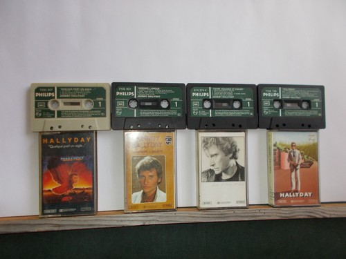 Johnny hallyday cassettes - johnny,