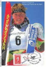 ARZP13-0820-SKI - REGINE CAVAGNOUD - EQUIPE DE FRANCE DE SKI ALPIN