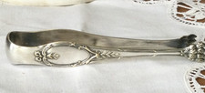 Ancienne Pince à Sucre /glaçons/  Olives en Métal Argenté style LXV