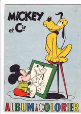 album à colorier "Mickey et