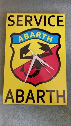 Horloge murale abarth service - horloge,