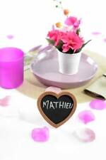 Cadre bois COEUR Ardoise