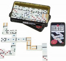 Jeu de domino de luxe en boite métal (2758)