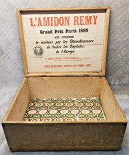 Ancien caisse coffret bois