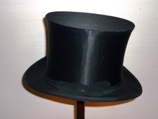 CHAPEAU CLAQUE HAUT de FORME 