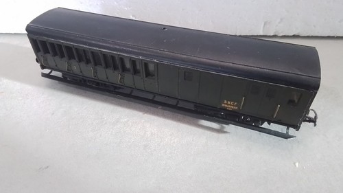 Smcf rare voiture voyageur - smcf,