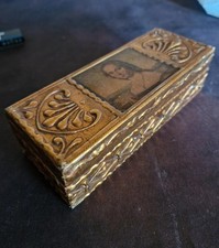 Boîte à bijoux bois décor