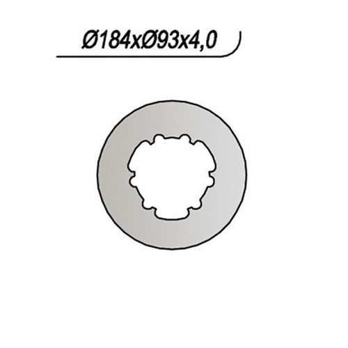 Disque frein avant - disque,