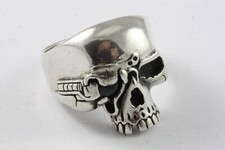 Bague Tête De Mort Classique