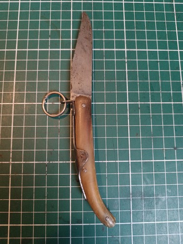 Ancien couteau vendetta - vendetta, corse