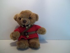 Canadian Mountie Teddy Bear w/