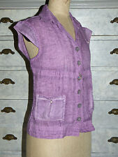SUPERBE CHEMISE VESTE ELISA CAVALETTI MAUVE Taille XS F 36 I 40 