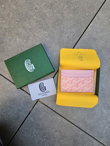 Porte carte goyard rose - porte-carte,