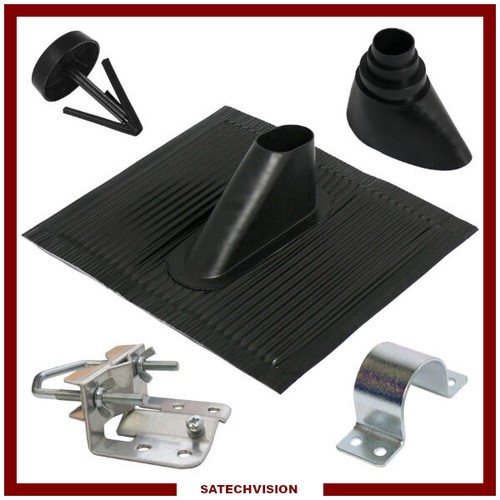 Set fixation pour mât - fixation, hq