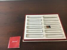 72 portes couteaux cristal de