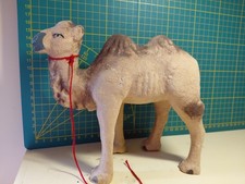 Santon Devineau -Le chameau floqué taille 6 - 20cm long