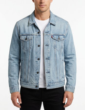 Veste jean levi trucker - en,