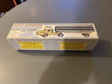 Dinky Toys 893 camion tracteur Unic saharien porte tube supertoys boîte vide