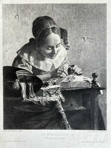 Jan van der meer gravure - van,