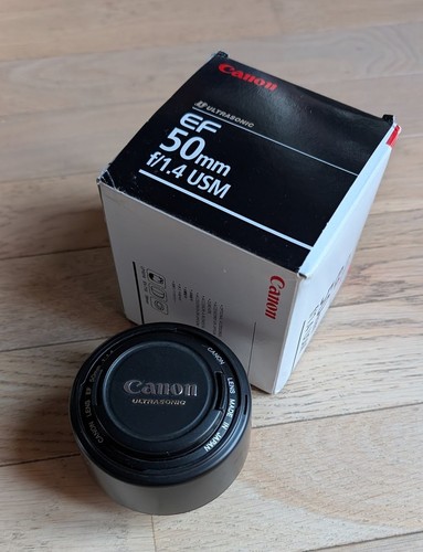 Objectif canon lens 50mm - lens,