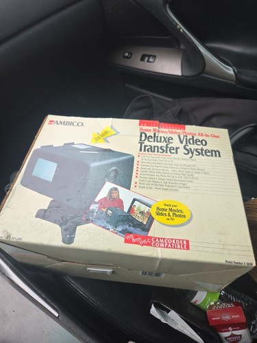 New box ambico deluxe - new,