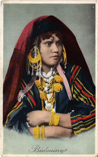 Cpa bedouine type egypt - ak,
