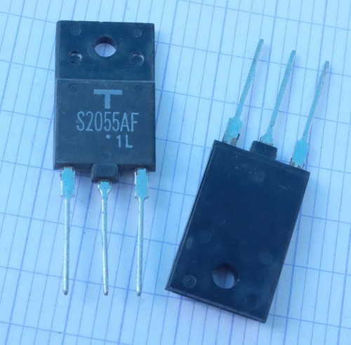 Toshiba s2055af transistor - 2x,