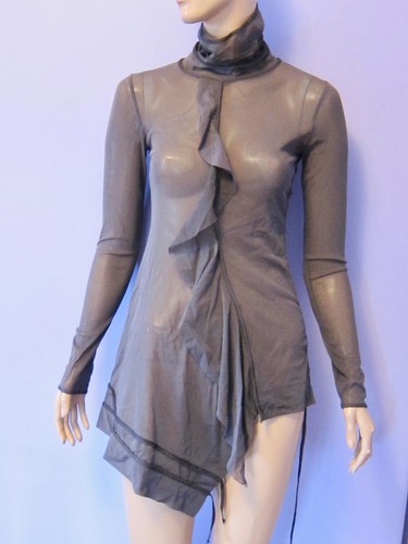 Cop copine sheer ruffle - sheer,