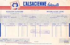 1963      FACTURE BISCUITS
