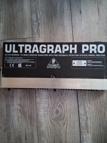 Behringer ultragraph pro - behringer,
