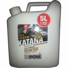 HUILE MOTO IPONE KATANA FULL POWER 10W50 4 LITRES + 1 LITRE OFFERT