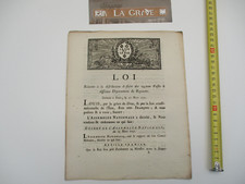 Impr  Guyot CHARLEVILLE 1791  Distribution de 14000 Fusils départements nord-est