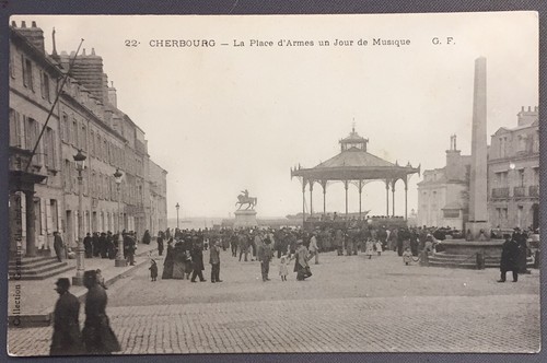 Cpa cherbourg la place - cpa, -la