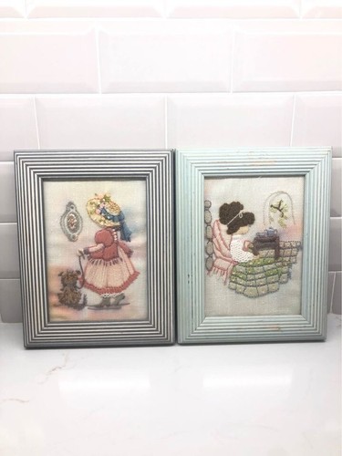 Vintage mid century framed - vintage,