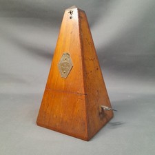 Ancien Métronome En Bois