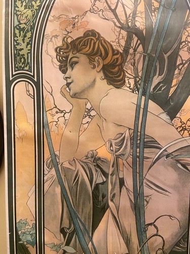 Affiche mucha reverie soir - affiche,
